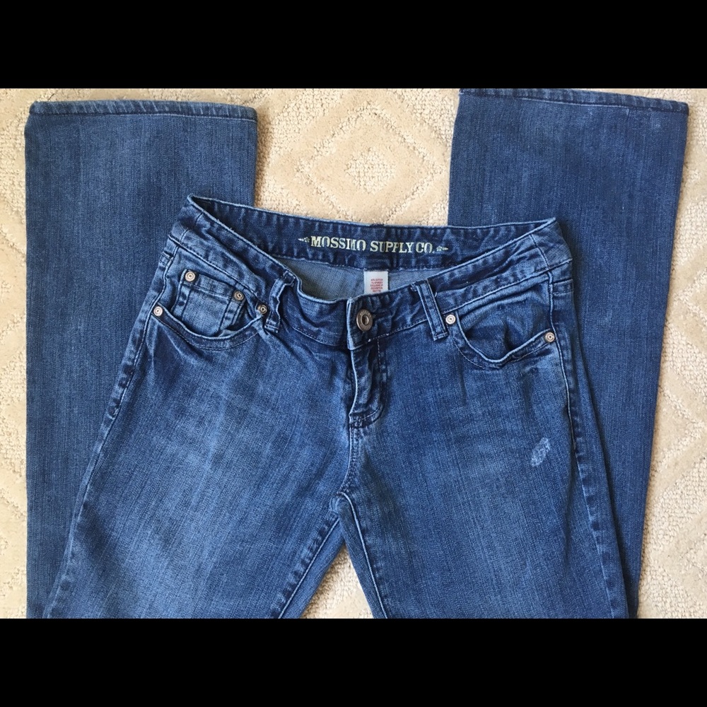 Mossimo Supply Company Bootcut Jeans, 5 junior